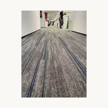 50*50cm Quality Commercial Office Decorative Carpet Tiles Popular Fashion House 100% Nylon Carpet Tile