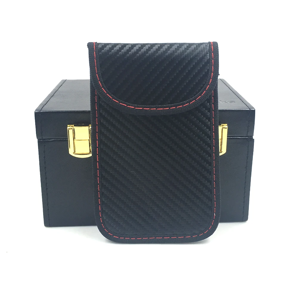 Jammer Pouch Anti Radiation Anti Tracking Mobile Phone Cell Phone Car Key  Rfid Signal Blocking Pouch