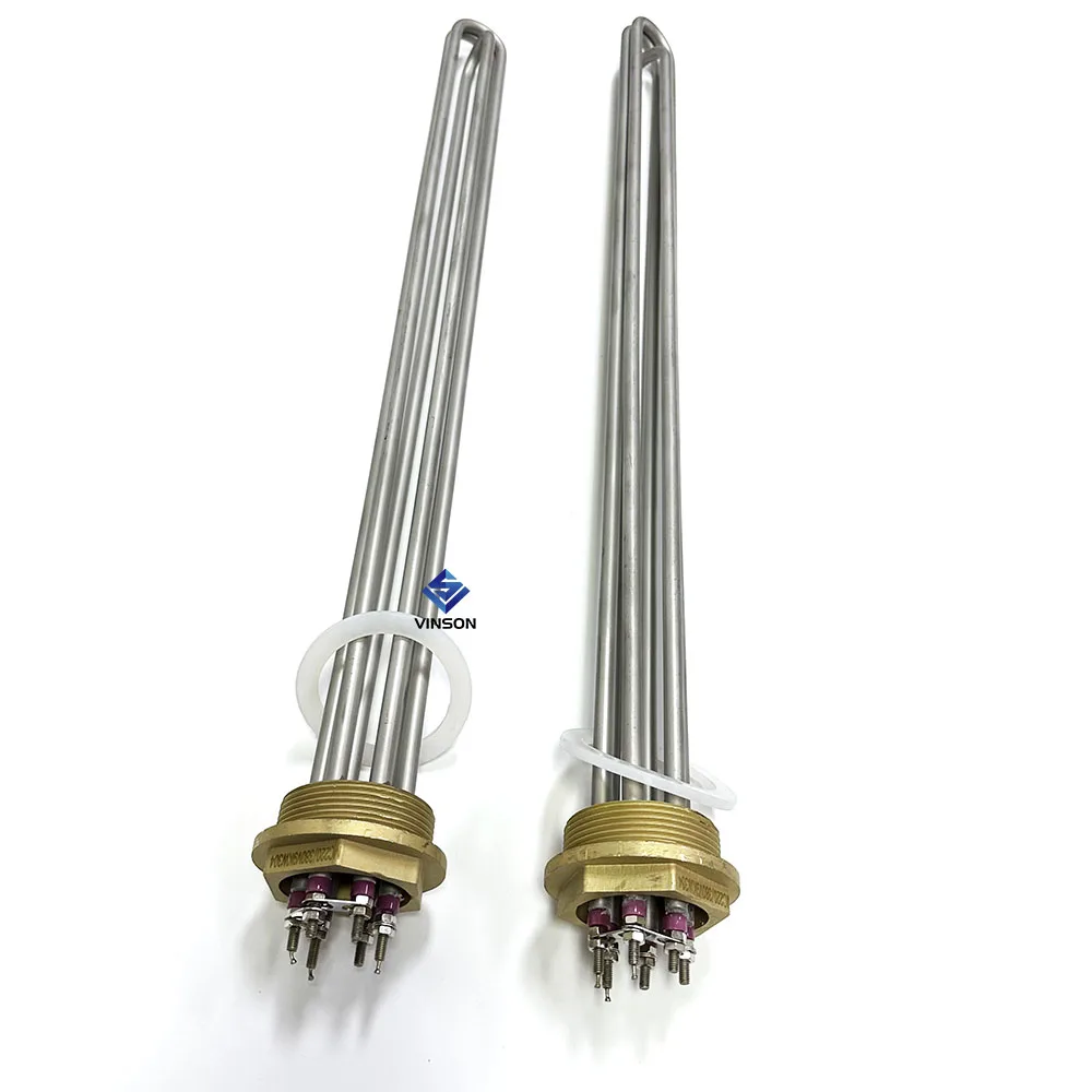 Heating Element Phase Hot Water Heater 415V Phase 12KW Industrial