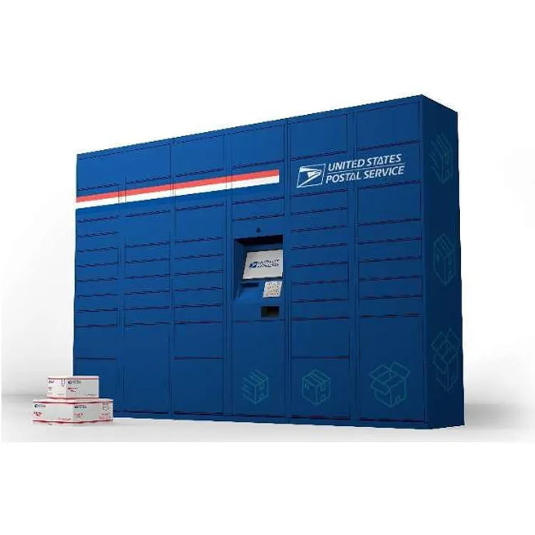 Secure Electronic Supermarket Parcel Lockers Self Service Locker Cold Rolled Steel Plate CE Certified for Package Lockers
