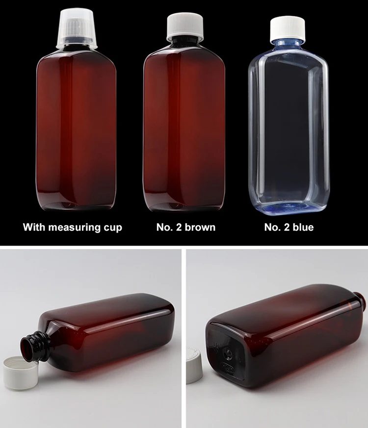 16oz 500ml Empty Amber Cough Syrup Wockhardt Hi-tech Actavis Bottle ...