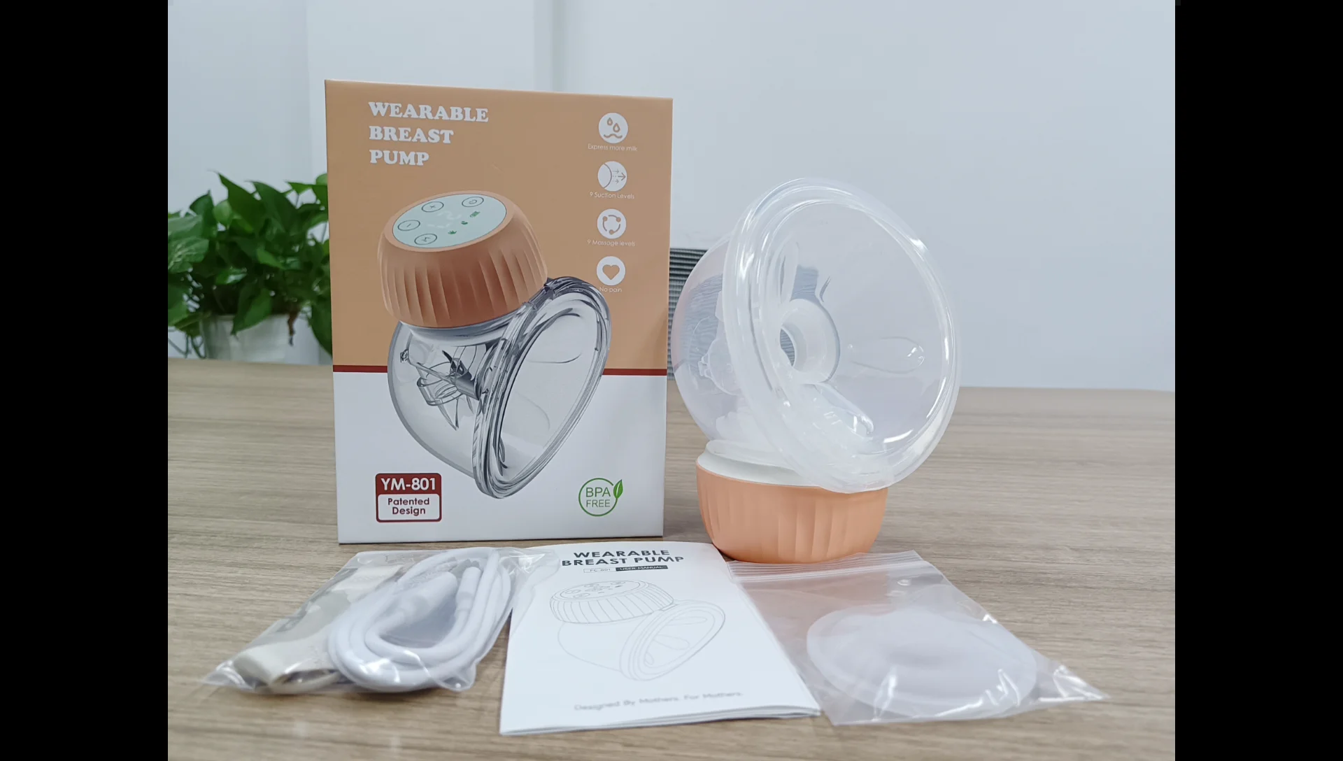 New Mom Postpartum Breastfeeding Essentials Kit For Nursing Mama, Lactation Tea, Silicone Breast Pump, Reusable Breast Pads, Pain Relief For Sore