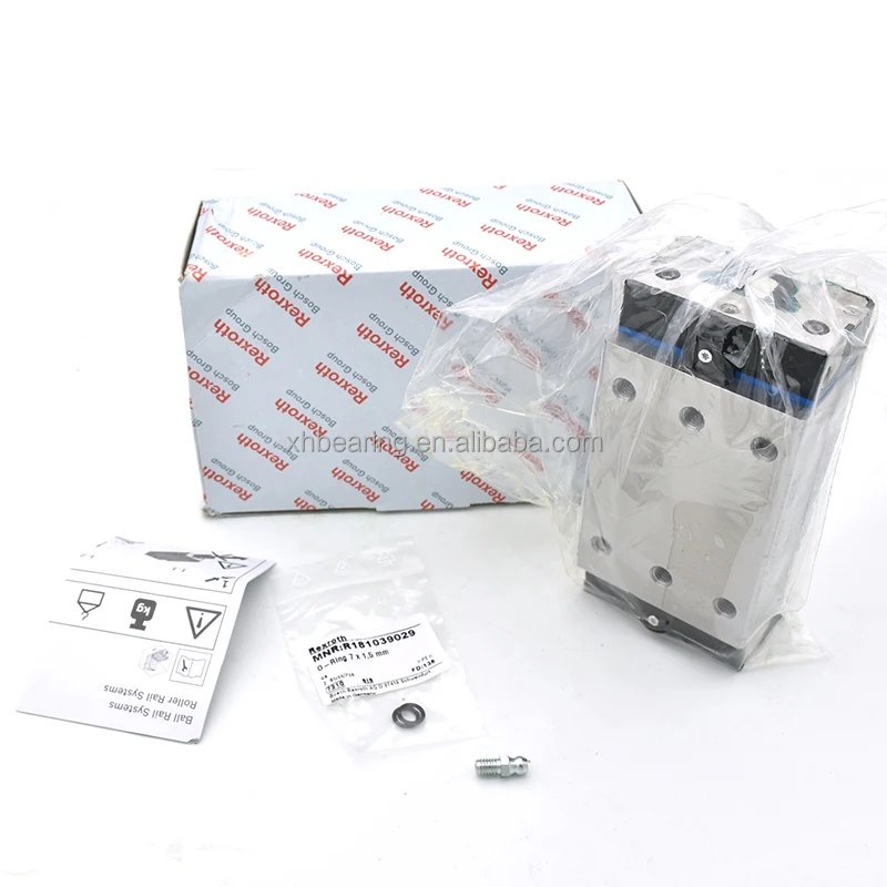 Rexroth Linear Guide Rail Block Bearing R16532142X Linear Guides R16532142X