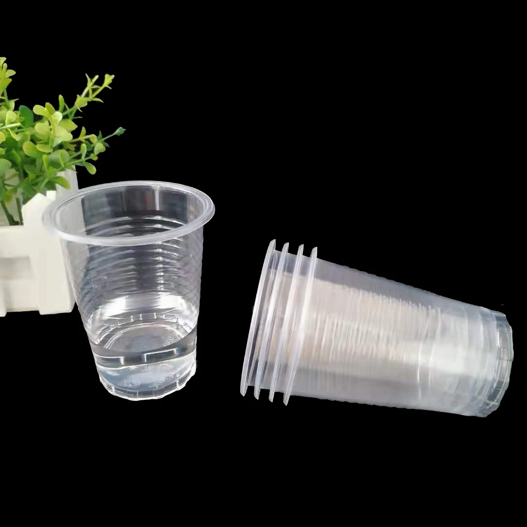 Factory Price Clear Disposable Plastic Cups 170ml Food Grade PP Model ...