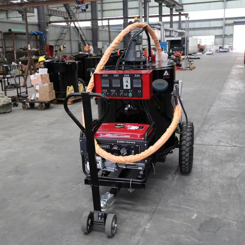 Hand Pushed Asphalt Grouting Machine Road Crack Sealing Machine for ...
