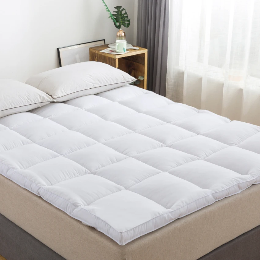 Mattress Topper 7cm Deep Luxury Comfy Microfiber Soft Hotel Home Bed Topper 