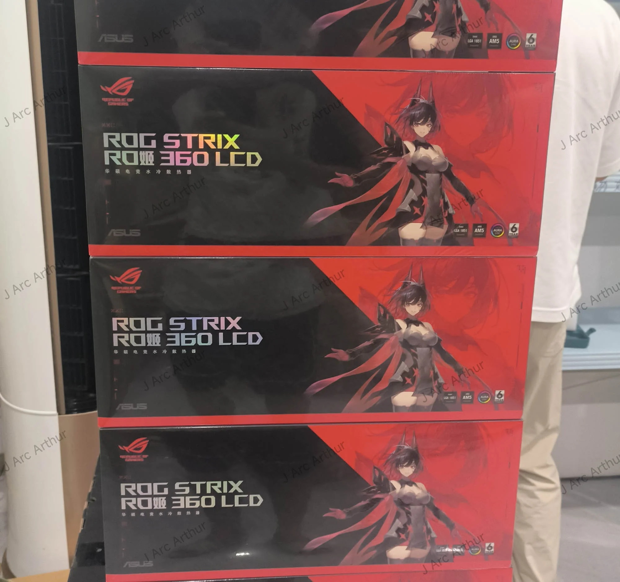 ROG STRIX RO Princess 360 ARGB LCD - Efficient Cooling
