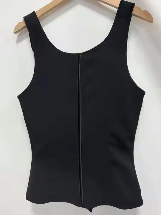HKRXEC Zip-Front Structured Waist Trainer Vest