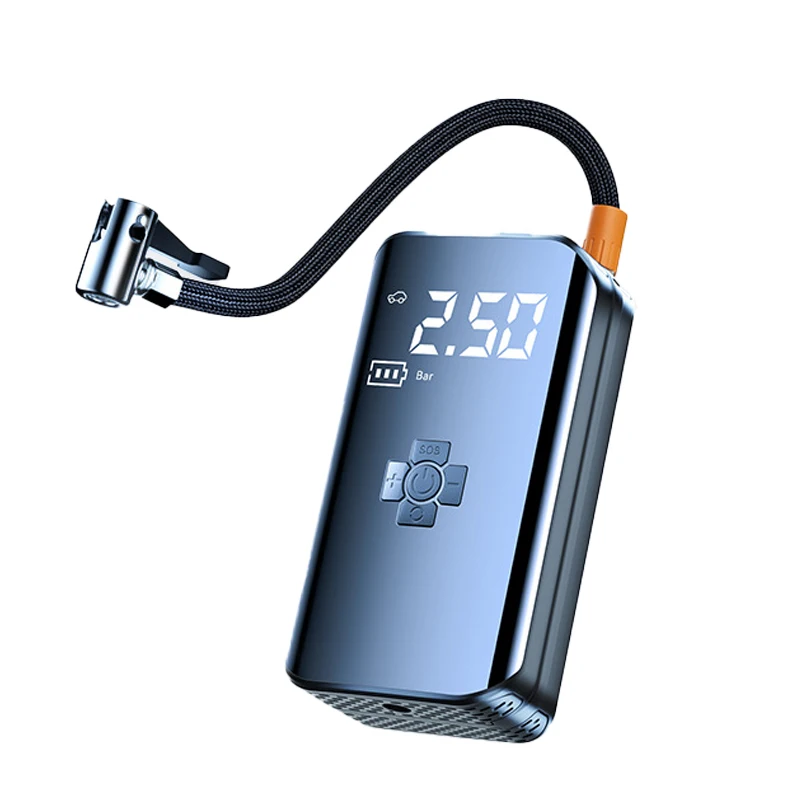 Portable 150PSI Tire Inflator Pump 120W Power ABS Material Air Compressor for Car Motorcycle Bicycle - view 5
