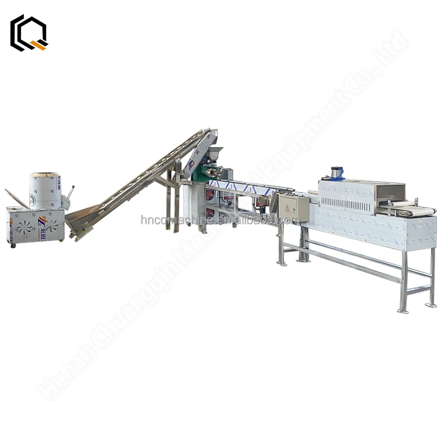 Automatic Corn Flour Rice Vermicelli Macaroni Pasta Making Machine ...