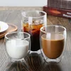 แก้วกาแฟสองชั้นแก้วใส