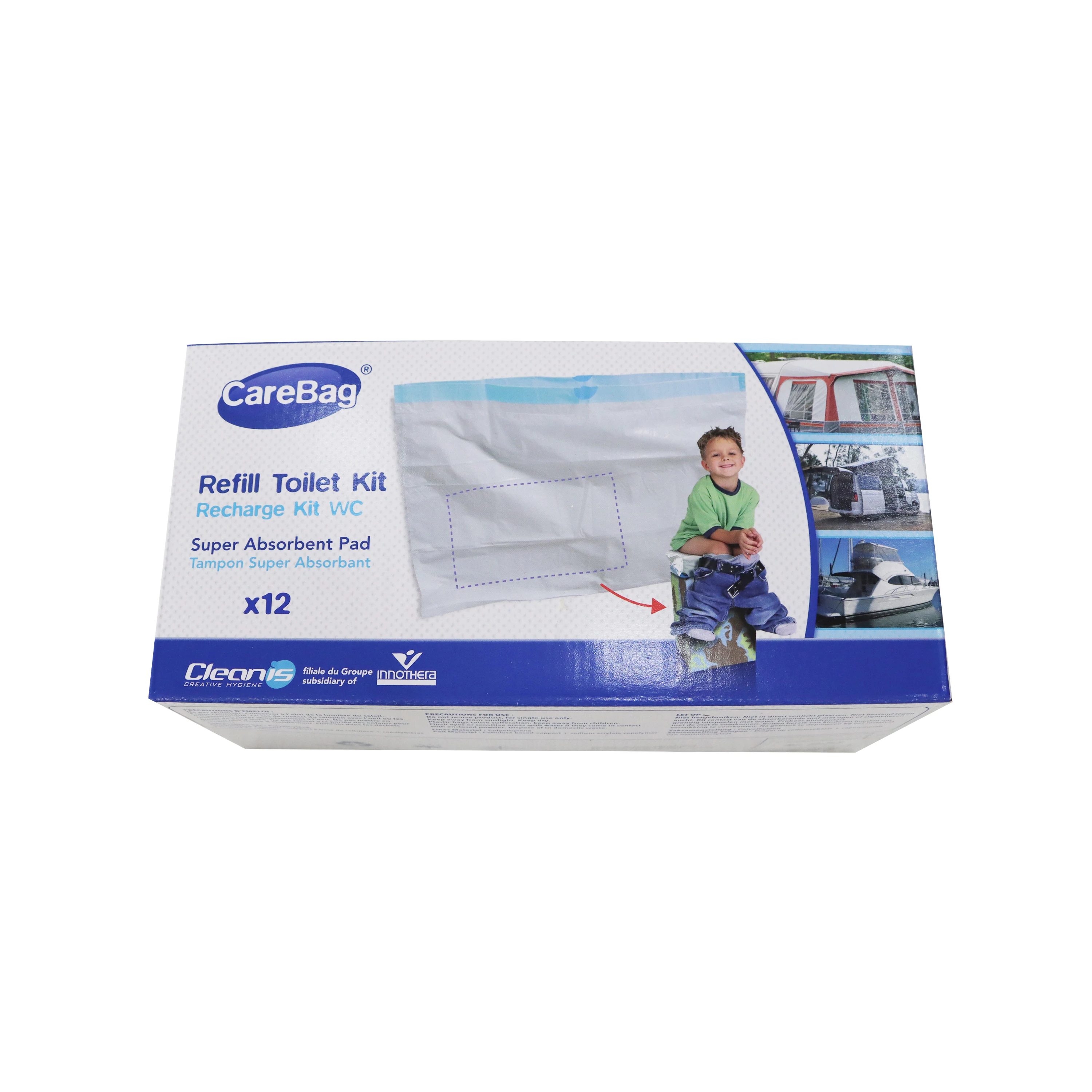 Universal Fit Adult Commode Chair Portable Toilet Bags Medical Grade Bedside Disposable Commode Liners