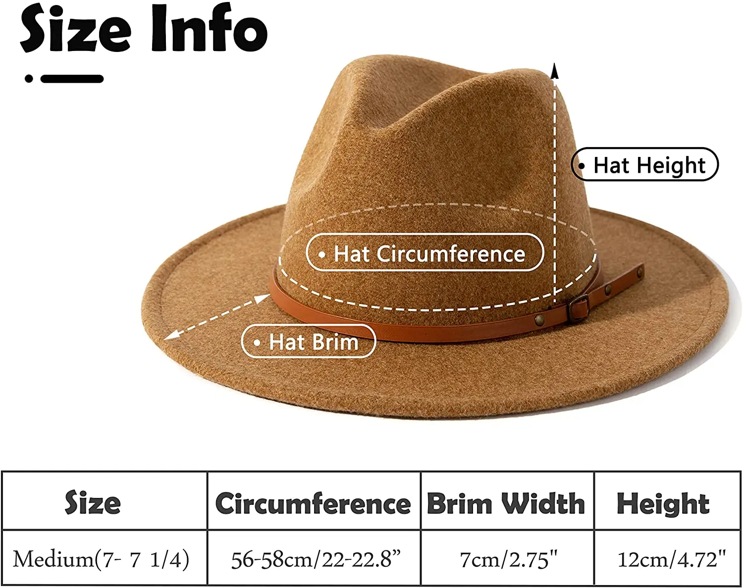 Cappello Da Cowboy Western In Feltro Per Bambini 2-6 Anni - Nero Con Stelle, Protezione Solare - 4
