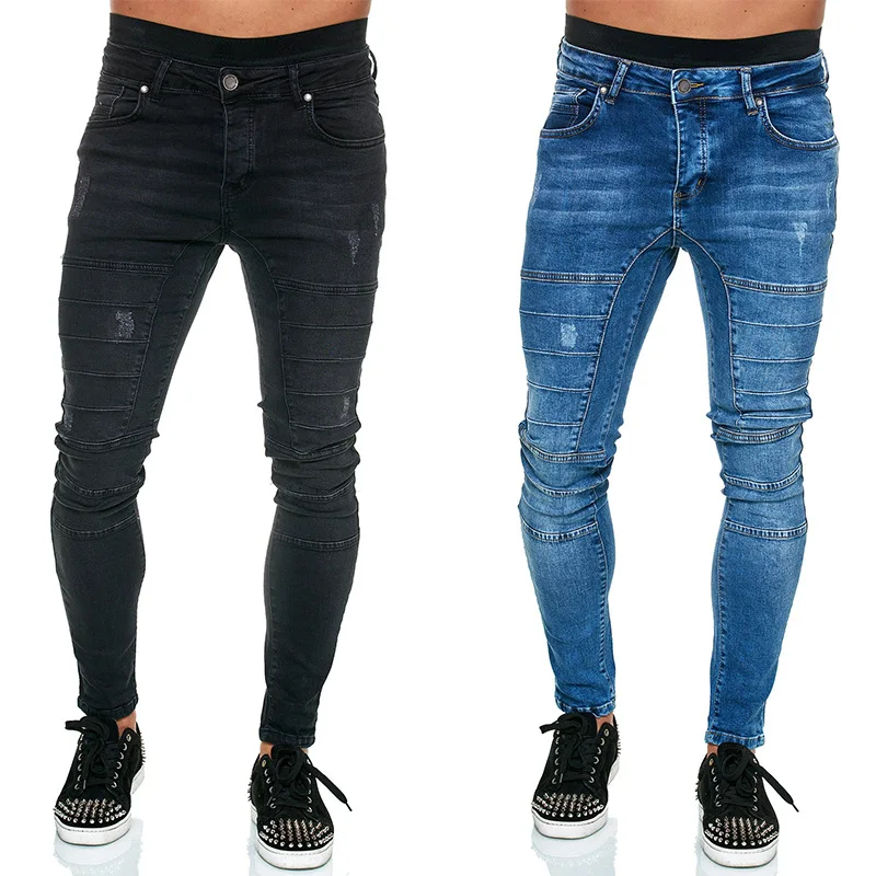 Tight-fitting Pants Skinny Jeans Men 