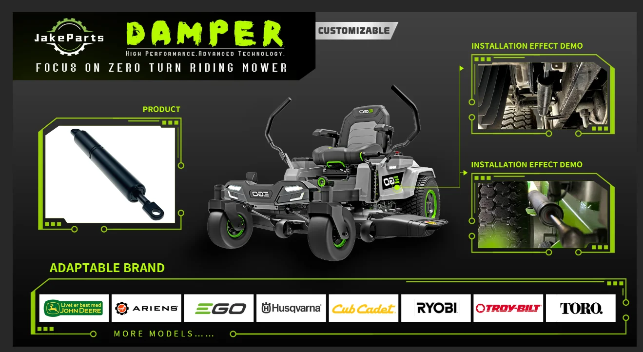 Zero Turn Mower Steering Shock Damper Replacement For Ego Toro Lawn