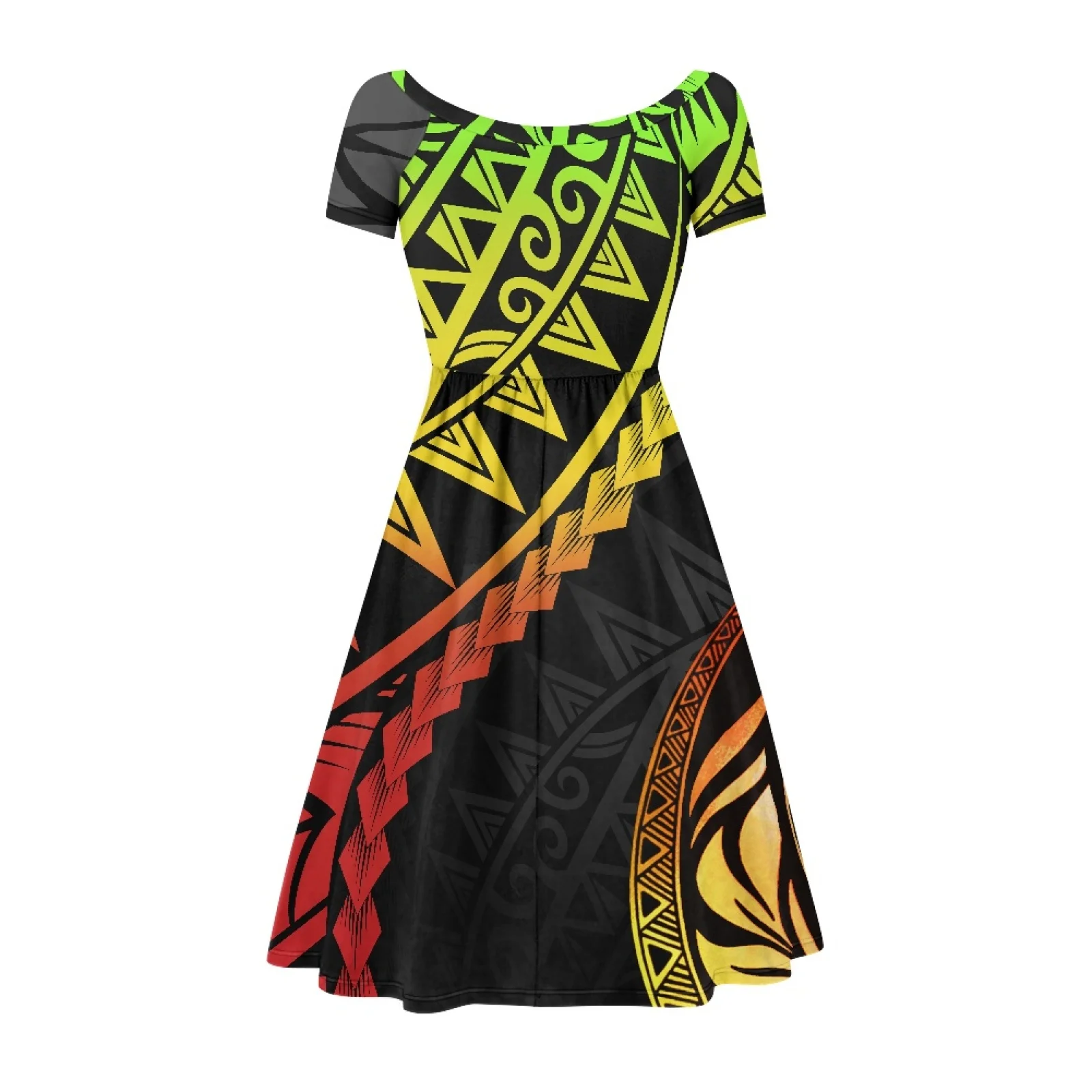 open lace back dress Sakkas Kanya Tribal Tube Dress main image 1