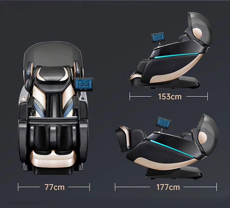 China Oways 3d Zero Gravity Full Body Airbag Sl Track Massage Chair