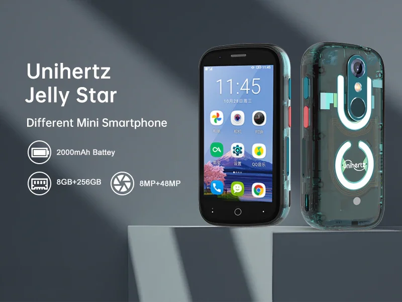 Unihertz Jelly Star - Mini Smartphone with Android 13