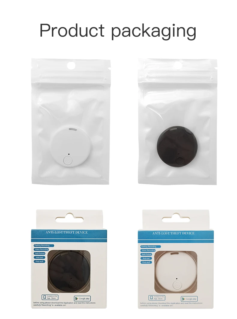 gps anti-lost recording tracking bluetooth smart anti-lost device