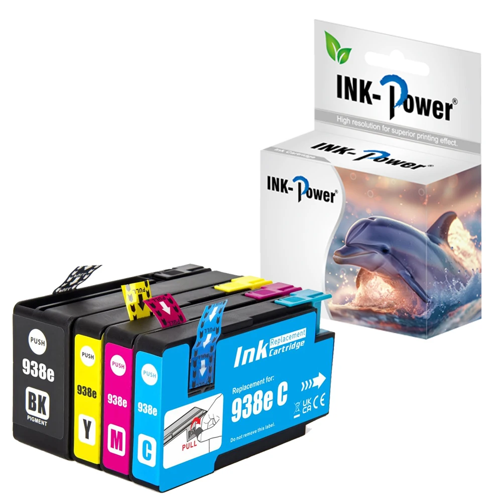 INK-POWER 938e Premium Color Ink Cartridge for HP Officejet