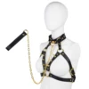 Gold+leash