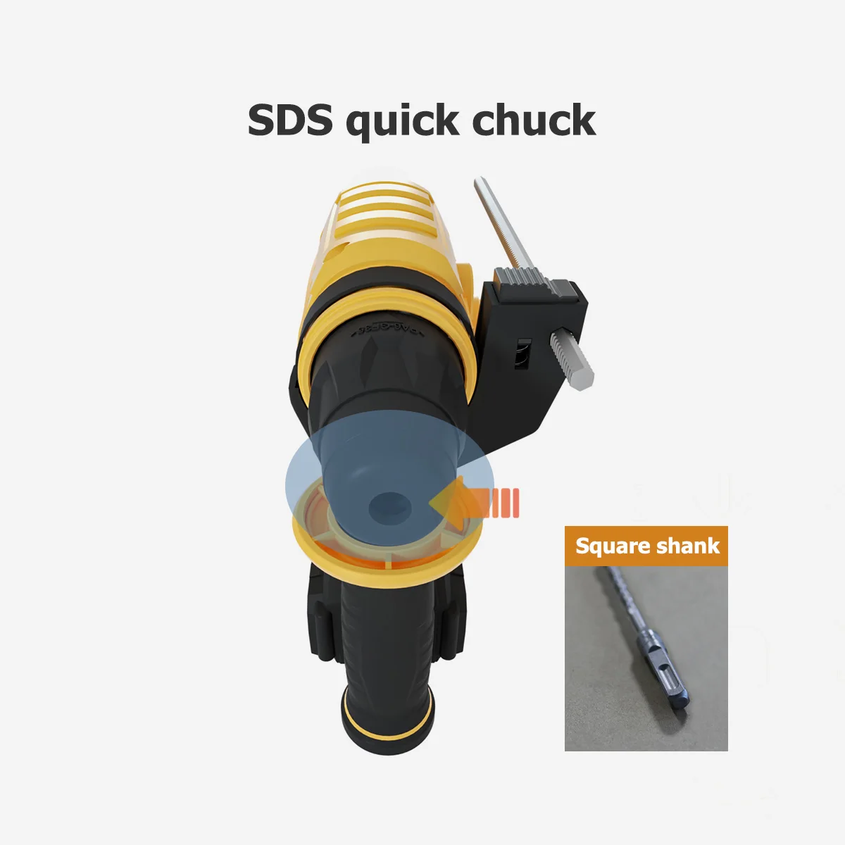 Высококачественный Профессиональный бесщеточный электрический молоток 20 в