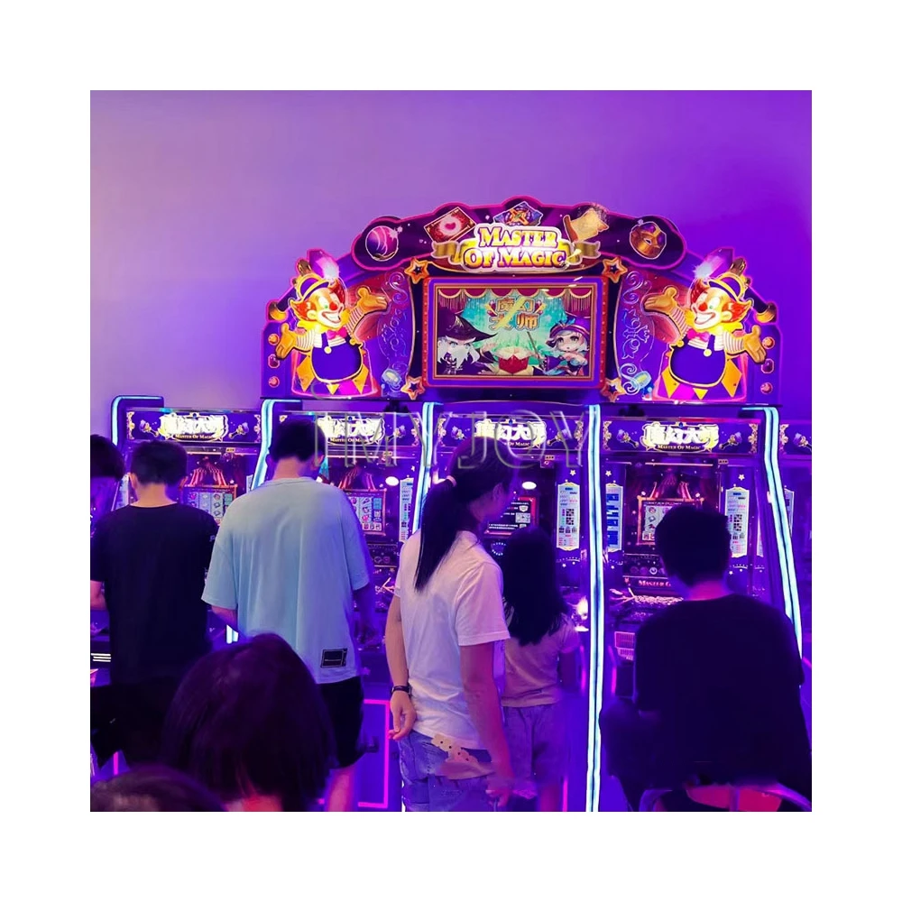 日本で大人気！遊園地・カーニバル向け電子コイン式アーケードゲーム「ラッキーゲーム・クォータープッシャー・コインドーザー・コインプッシャー」