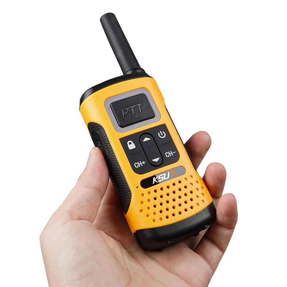 KSUN GZ32 Custom VOX CTCSS DCS PMR FRS License Free Two Way Radio Handheld Mini Comunicador Walkie Talkie De Largo Alcance