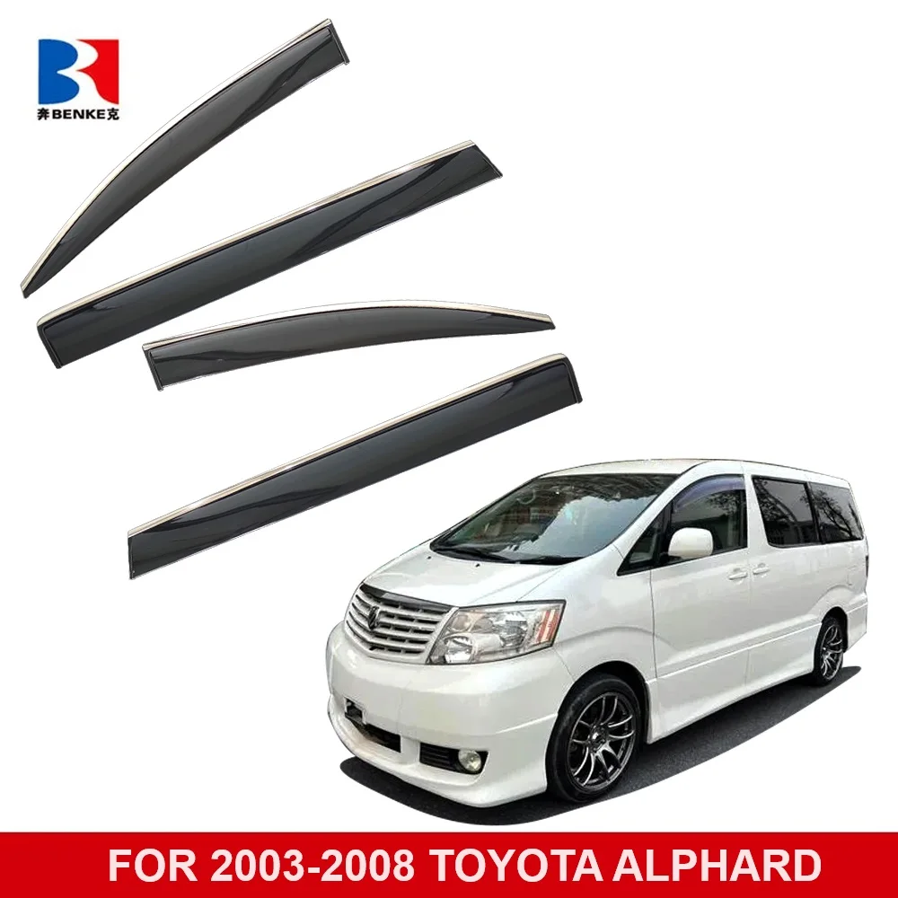 Car Wind Deflector for Toyota Alphard (2003-2024) - Window Visor