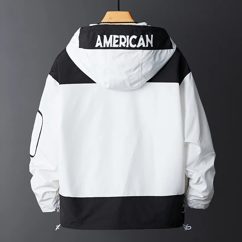 plus size windbreaker pullover