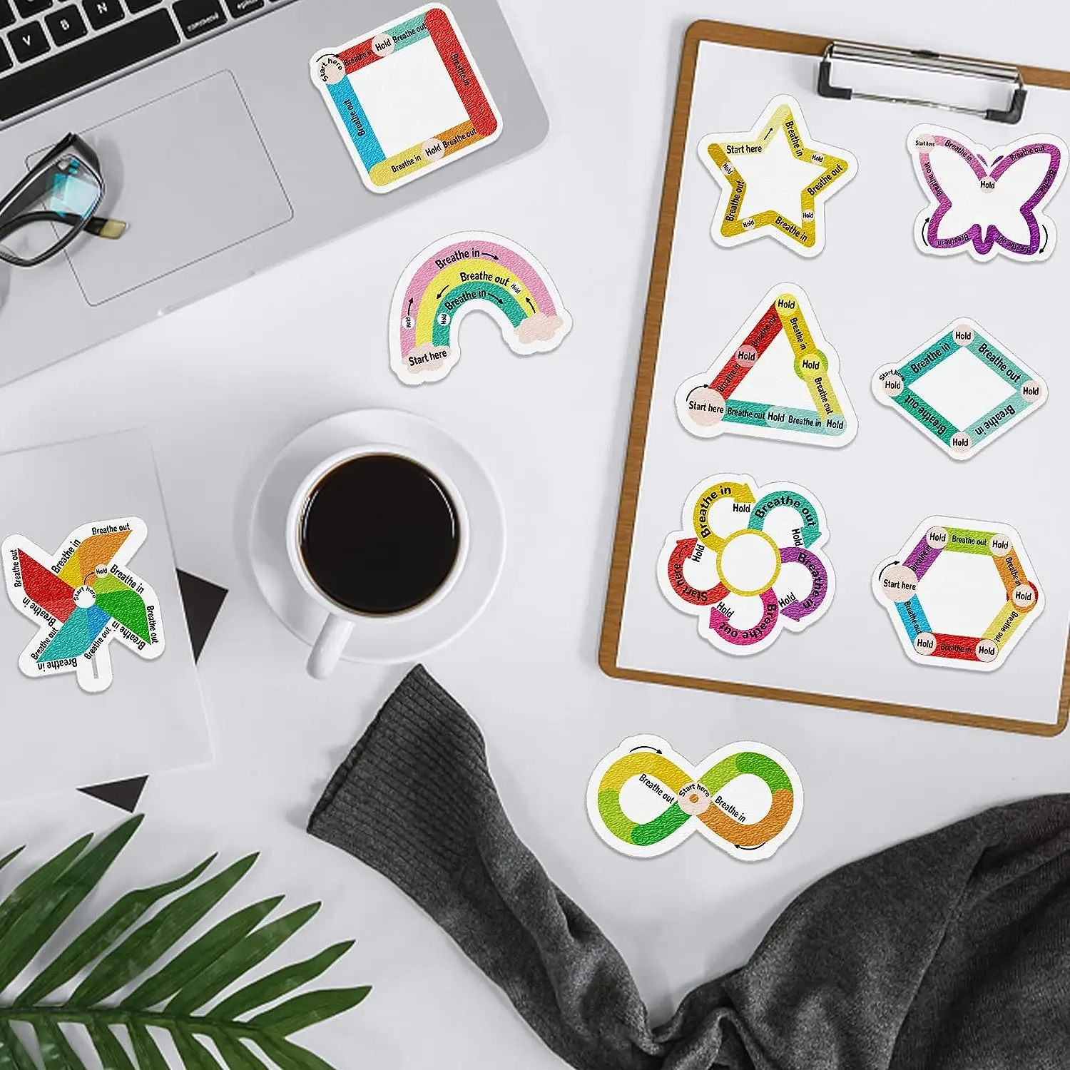 Texture Fidget Sticker Anxiety Sensory Fidget Strips Calm Sticker Anti Stress Textured Toys ...