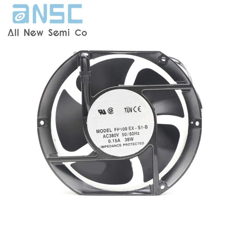 Original Axial flow fan (380V)FP-108 EX-S1-B 380V 38W 0.15A Industrial AC axial flow cooling fan