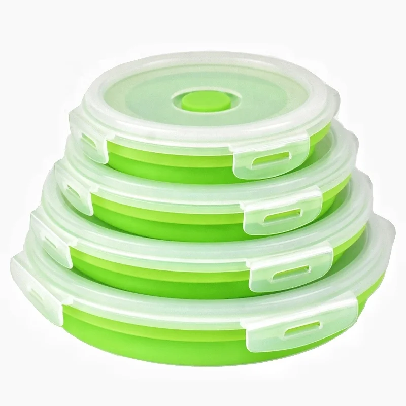 Space Saving Food Containers In Small,Medium And Large Size Collapsible