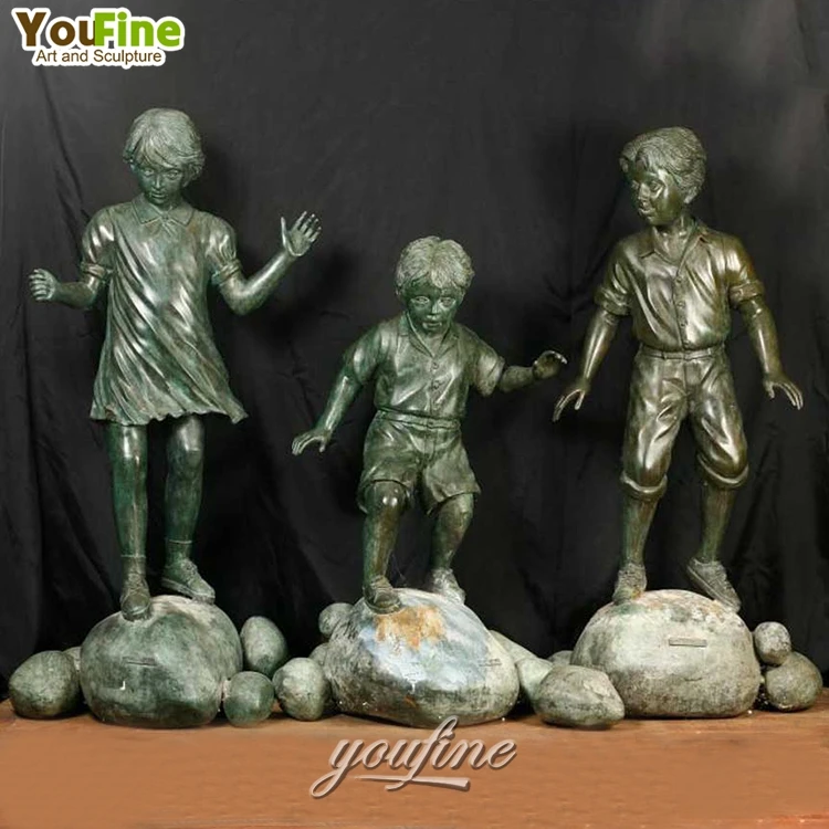 Натуральная бронзовая детская Статуэтка Леонардо Росси скульптура животные