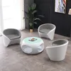 Table 3 chairs-gray