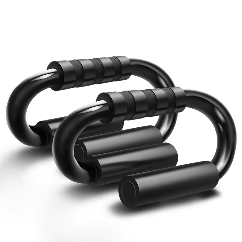 Домашняя Сила Фитнес упражнения S Тип пуш-ап бар противоскользящие мышцы Ups и Downs пуш-ап Кронштейн Набор