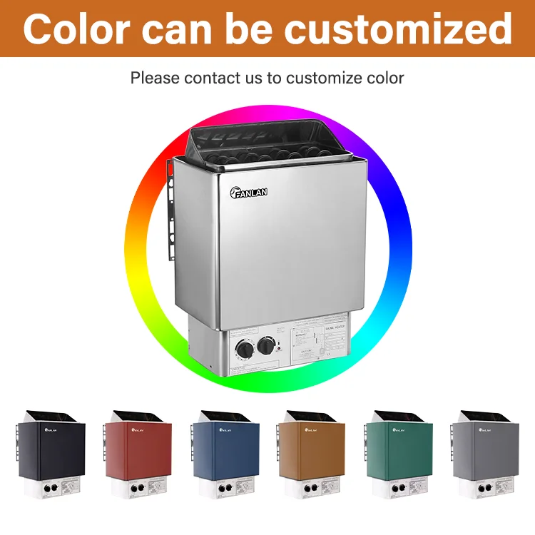 ファンラン SCA サウナ電気ヒーター ドライサウナ室用 6kw 赤外線