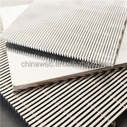 Stainless Steel Flat Wedge Wire Screen Panels for Dewatering