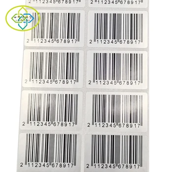 Variable Data printing serial number barcode label adhesive sticker