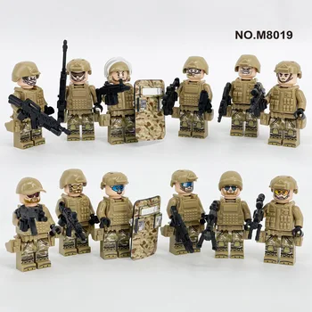 Mini Figure Small Building Block The Battle Of Caucasus Brick Toys For Kids