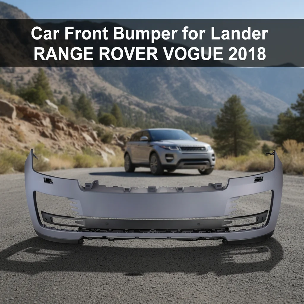 LR098377-B OEM ODM New Customizable Front Bumper with Park Assist Holes for for VOGUE 2018