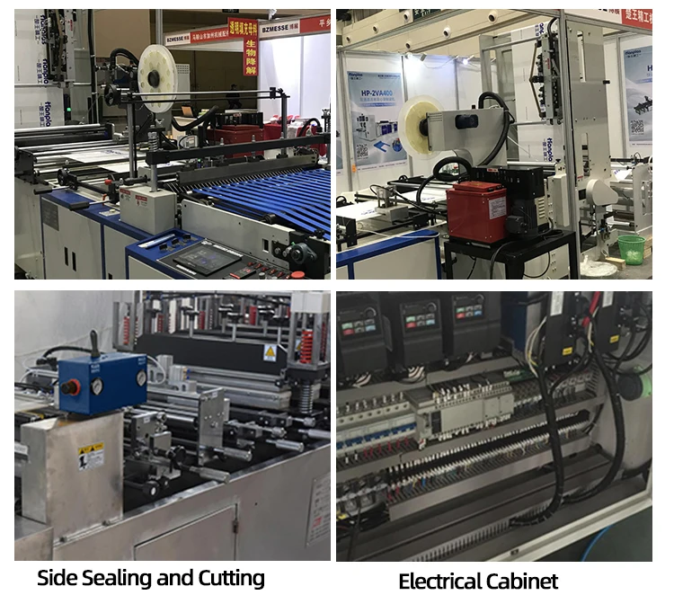 Hpca Plastic Courier Bag Making Machine Manufacturer Hot Melt Adhesive