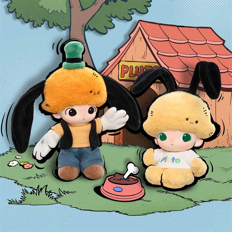 Popmart Dimoo World DISSNNEYYY Series Vinyl Plush Toys