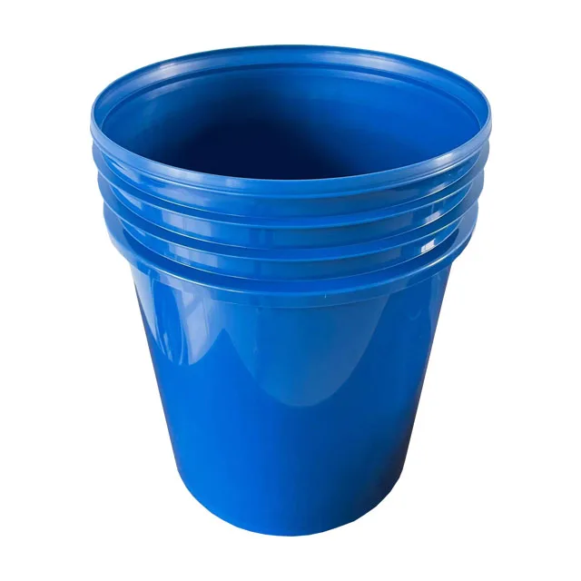 20l Unprinted Plastic Paint Bucket HDPE Pail for Engine Oil