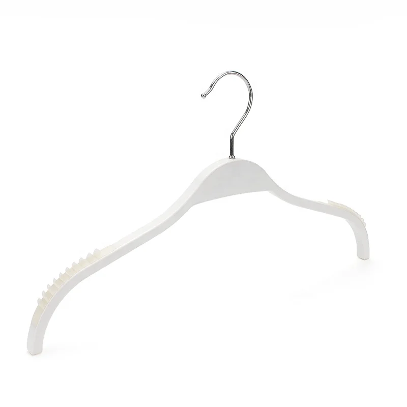 ZENSTYLE Durable Plastic Clothing Hanger, 100 Pack, White