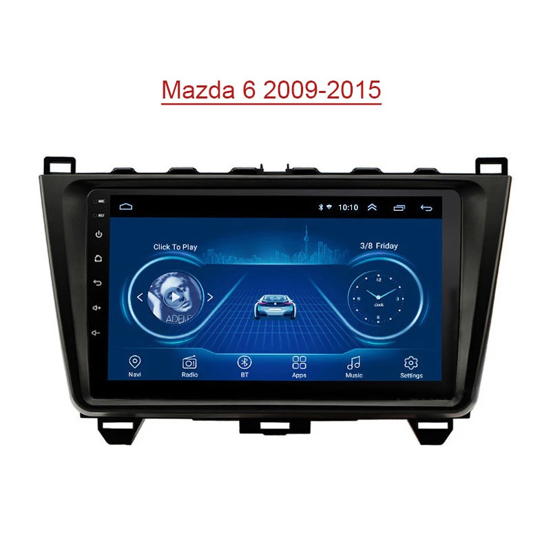 Car Radio for 09-15 Mazda 6 Android MP5 Multimedia Large Screen GPS Navigation