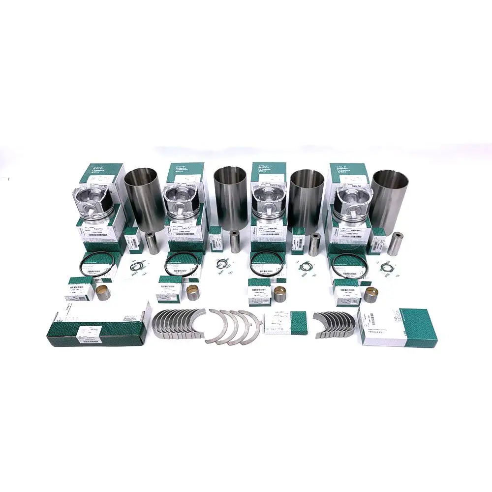 4TNV98-ZWBV2 Engine Rebuild Kit With Main Con Rod Bearings Set Cylinder Liner Kit for Yanmar Engine