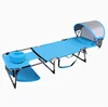 Blue recliner + Big U-shaped pillow