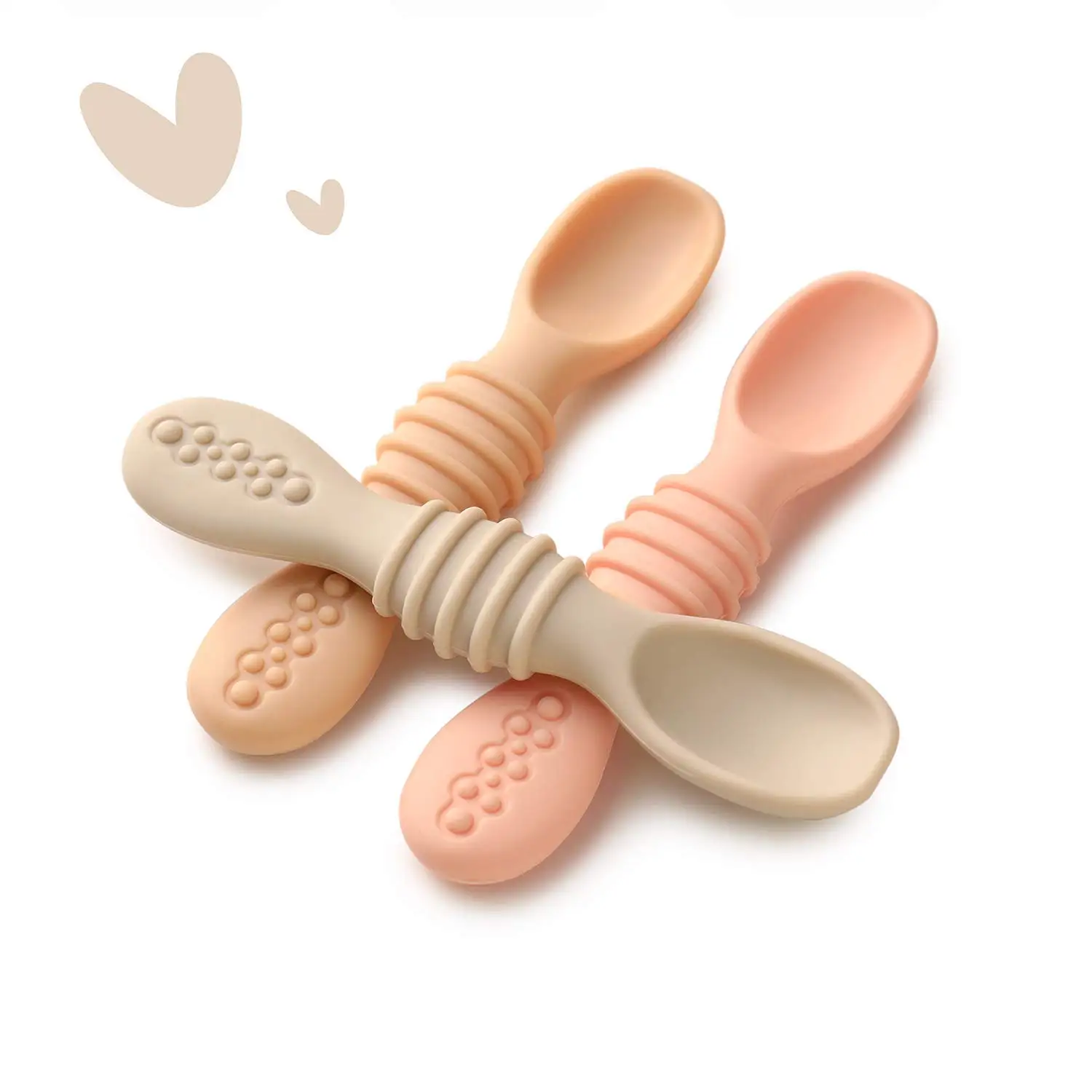 Set De Cuilleres A Macher En Silicone Sans Bpa Ensemble Arc En Ciel Pour Bebes Et Tout Petits Buy Bebe Silicone Cuillere Et Fourchette Bebe Silicone Fourchette Cuillere Silicone Bebe Cuilleres Pour Bebe Led Product On Alibaba Com