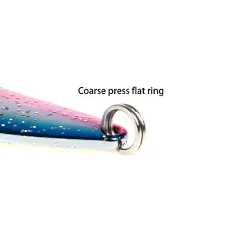 CHEERY 5g-14g Silver Carp & Bighead Carp Artificial Hard Bait Metal Spoons Spinners Lures for Ocean Boat Fishing – Metal Jig – view 5